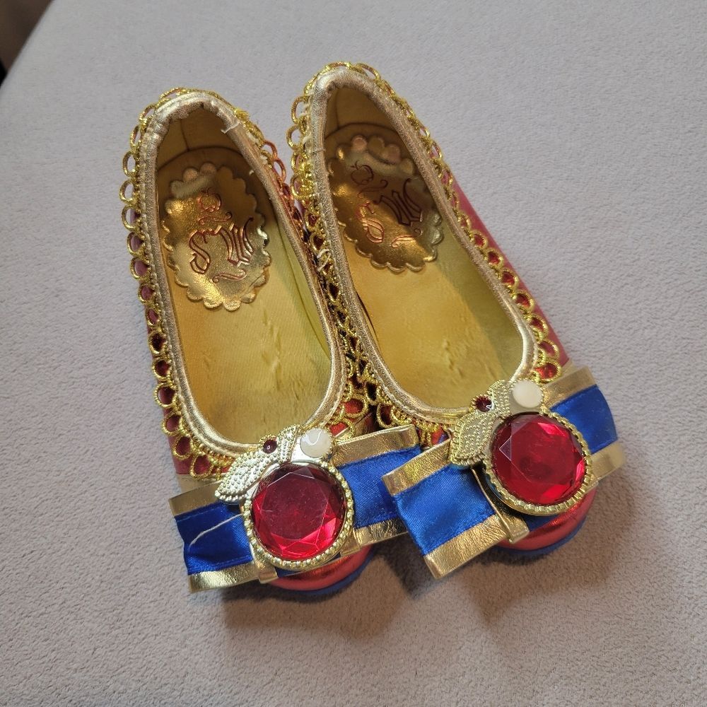 Disney Snow White Dress Up Heels Shoes Size Us 7/8